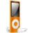 iPod Nano的橙色关闭 iPod Nano orange off